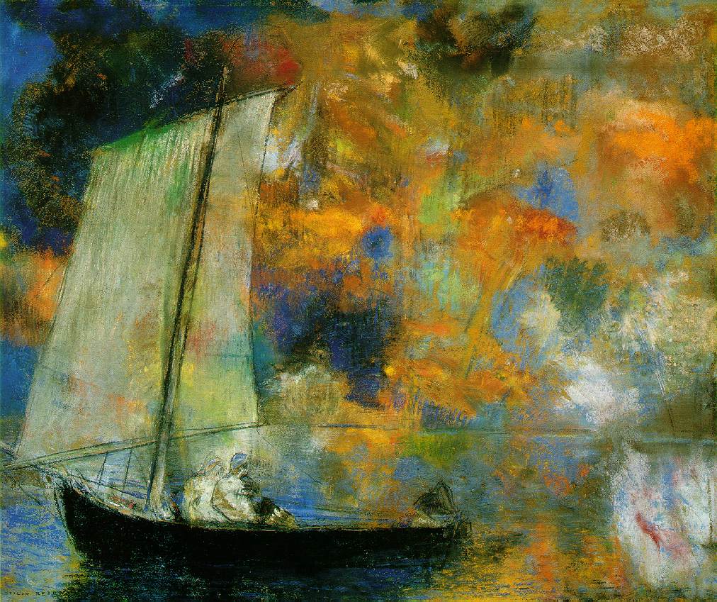 redon.flower-clouds